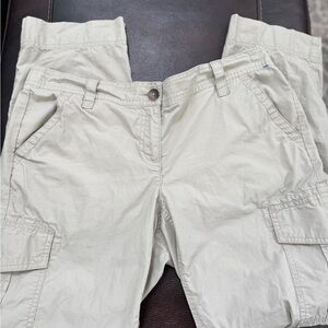 Women’s Casual Cargo Pants - tan